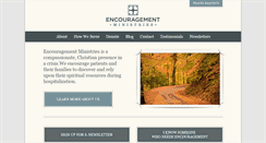 Desktop Screenshot of encouragementministries.net